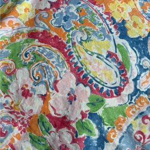 Ralph Lauren Springdale Floral Paisley Queen Bedskirt